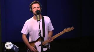 White Lies performing quotFirst Time Callerquot Live on KCRW [upl. by Lallage234]