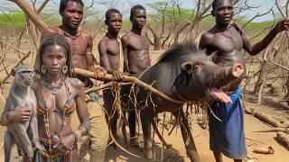 Witness Hadzabe Tribe Incredible Lifestyle  still Surviving in the forest [upl. by Nyletak268]