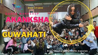 Akanksha Sharma choreography  Dance workshop at Guwahati 2023  Desi kalakar [upl. by Asenaj]