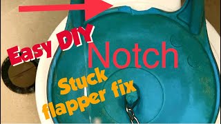 Stuck toilet flapper DIY [upl. by Lleda420]