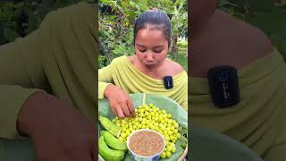 Star gooseberry fruit siscookingtv makbangtv eating fruiteating [upl. by Audie]