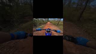 Hitting Jump in 4th Gear dirtbikeride yamaha [upl. by Korfonta759]