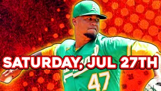 MLB DraftKings Picks  FanDuel Picks 07272024 [upl. by Arahk]