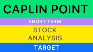 CAPLIN POINT SHARE TARGET ANALYSIS BIG UPDATE TARGET💹SHORT TERM TARGET🪴LATEST NEWS STOCK 24012024 [upl. by Piderit]