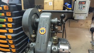 Myford ml7 lathe Part15 Fitting rear guard after years [upl. by Gerlac190]