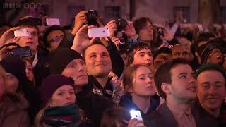 London Fireworks 2013 with Music and Sound Bites of 2012 Mix  New Year Live  BBC [upl. by Auoz982]