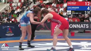 65KG  Clara RENAUT VS EloÃ¯se DUPASQUER [upl. by Lytton526]