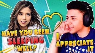 Pokimane Cares About Myth CUTEST DUO Fortnite Battle Royale Highlights Moments [upl. by Nrubloc]