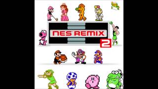 NES Remix 2 Music  Remix II Stage 7 Mario Theme Winter Remix [upl. by Duquette]