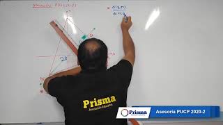 Ejercicio PUCP Álgebra Matricial y Geometría Analítica  Elementos de Geometría Analítica [upl. by Ecinaej]