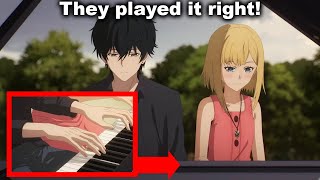 They Animated the Piano Correctly takt opDestiny [upl. by Nodearb514]