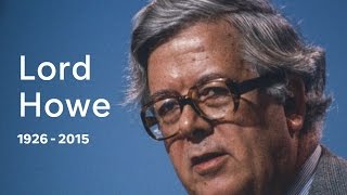 Lord Geoffrey Howe dies age 88 [upl. by Nodanrb]