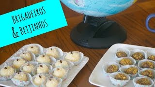 Brigadeiros and Beijinhos recipe  how to make traditional Brazilian truffles La Cooquette [upl. by Alexia]