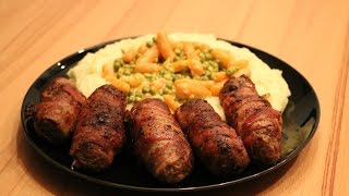 Hackinetten Kroketten aus Hack im Baconmäntelchen [upl. by Aidyn]