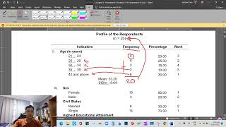 How to Compute Frequency Percentage and Rank  HPC 12  Thesis Writing [upl. by Oner]