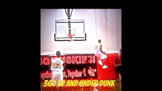 360 up and under dunk hooperdownunder basketball hoopsters [upl. by Nylekcaj]