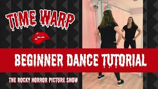 quotTIME WARPquot Dance 🫦 BEGINNER DANCE TUTORIAL The Rocky Horror Picture Show 🫦 StepbyStep amp Easy [upl. by Arolf]