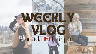 Weekly vlog Canada 🇨🇦 part 1 [upl. by Kemppe]