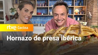 Receta de hornazo de presa ibérica  Menudos Torres  RTVE Cocina [upl. by Nodle]