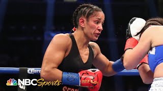 Amanda Serrano knocks out Daniela Bermudez in Ring City Boxing main event  NBC Sports [upl. by English]