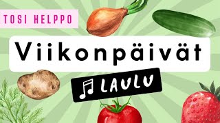 Viikonpäivät  Laulu [upl. by Oilicec]