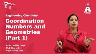 Coordination Numbers and Geometries Part 1  Engineering Chemistry  S Chand Academy [upl. by Dazhehs]