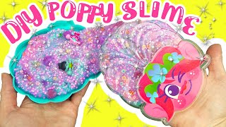 Trolls Band Together Movie DIY Slime Mixing Challenge with Poppy and Branch Dolls [upl. by Tiernan]