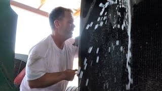 A Must See For Any Owner Operator  Cleaning The Cooling System In My 379 Peterbilt [upl. by Tran]