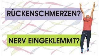 Rückenschmerzen Nerv eingeklemmt So löst du den Druck im unteren Rücken [upl. by Vicki262]