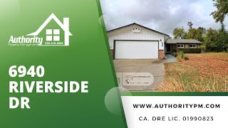 6940 Riverside Dr Offered By Authority Property Management Redding CA [upl. by Haase]