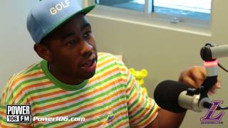 Tyler The Creator on Pharrell and the first time he heard NERD [upl. by Yard]