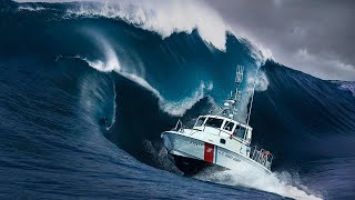 Why US Coast Guard Ships CANT SINK in MONSTER WAVES [upl. by Mcmath]