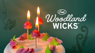 Woodland Wicks  Mushroom Party Candles [upl. by Riti]