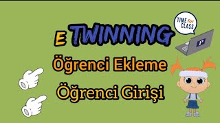 eTwinning Öğrenci Ekleme  Twinspace Öğrenci İle Giriş Yapma [upl. by Mott]