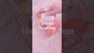 packing asmr  flower loofah 1 [upl. by Guillema]