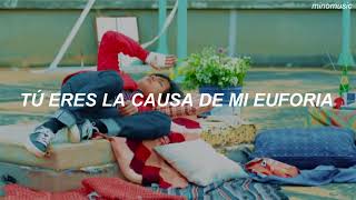 Euphoria  BTS Jungkook Traducida al Español [upl. by Iek548]