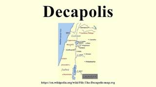 Decapolis [upl. by Higinbotham]