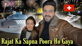 Hum Aa Gaye Switzerland  Aaj Ka Safar Bohot Mushkil Tha  Jyotika and Rajat [upl. by Linders]