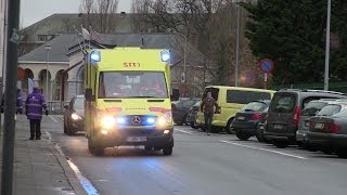 Ambulance  Brandweer Vilvoorde [upl. by Amund]