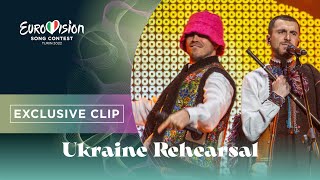 Kalush Orchestra  Stefania  Exclusive Rehearsal Clip  Ukraine 🇺🇦  Eurovision 2022 [upl. by Peskoff]