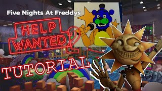 Backstage Arts and Crafts Daycare Tutorial  Five Nights at Freddys Help Wanted 2 [upl. by Anceline]