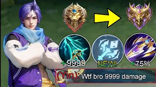 FINALLY CHOU BEST BUILD AND EMBLEM FOR RANK PUSH 2024 IS HERE Must Watch Mlbb Chou One Shot [upl. by Niattirb]