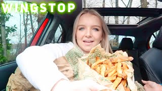 WINGSTOP MUKBANG  Bryleigh Anne [upl. by Haddad]