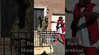 BABA LEVO AKUTQNA NA MWANAJESHI WA USA MEADOW DAVYD usarmy babalevo vevo clip [upl. by Noseyt744]