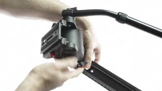 Release stuck flatscrew base fluid or ball head from tripod or slider mount [upl. by Howenstein]