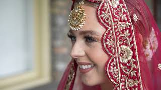 Noor amp Allyses Indian Cinematic Wedding Highlights [upl. by Eilyak]