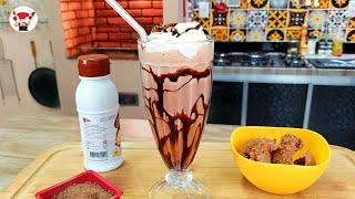 Como Fazer o Melhor Milk Shake de Chocolate [upl. by Valentijn]