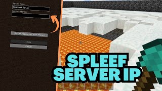 Minecraft Spleef Server IP Address [upl. by Eniahpets]