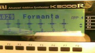 Kawai K5000 Rack Advanced Additive Synthesizer [upl. by Buatti159]