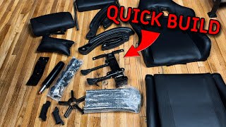 Shahoo Gaming Chair  Assembly amp Review [upl. by Cohbath]